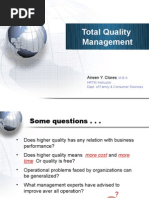 Total Quality Management: Aireen Y. Clores