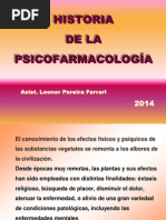 HISTORIA de La Psicofarmacología