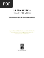 Informe La Democracia en América Latina (Texto Completo)