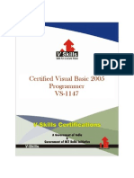 Visual Basic 2005 Programmer Certification