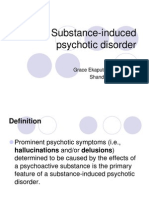 Substance-Induced Psychotic Disorder