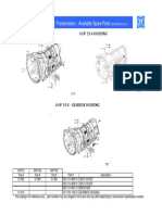 ZF 6HP19 Automatic Transmission - Available Spare Parts: 6 HP 19 - Gearbox Housing 6 HP 19 A Housing