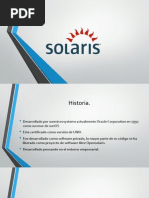 Sistema Operativo Solaris.