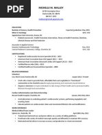 M Malloy Resume-1