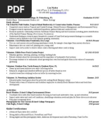 Reef Resume