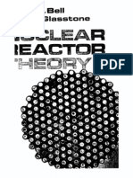 Nuclear Reactor Theory by Bell and Glasstone