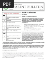 ES Parent Bulletin Vol#16 2014 May 9