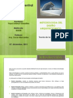 Metodologia Del Diseno Arquitectonico