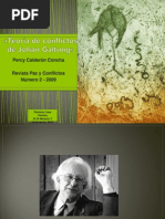 CS-RA. Unidad I Teoria de Conflictos de Johan Galtung