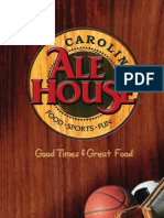 Carolina Ale House Menu - North Carolina