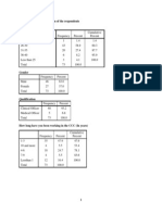 Clarice Data Anlysis Outputs For Reporting