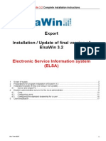 Complete Installation Instructions of ElsaWin 32