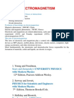 Electromagnetism: Four Kinds of Fundamental Forces or Interactions