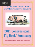 Congressional Pig Book 2014 Citizens Against Government Waste