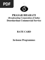 Prasar Bharati: Doordarshan Commercial Service