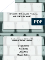 Métodos e Técnicas de Pesquisa o Estudo de Caso PDF