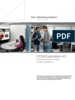 CCNA 3 Student Lab Manual