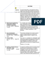 Supreme Court Decisions. Special Civil Actions Case Doctrines