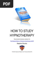 How To Study Hypnotherapy - Stephen Brooks