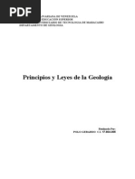 Leyes de La Geologia