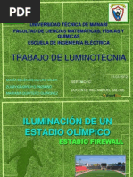 Iluminación de Un Estadio Olímpico