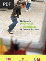 Guía para La Prevención de Accidentes Escolares (Comunidad de Madrid)