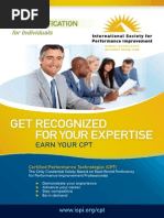 Get Recognized For Your Expertise: CPT Certification