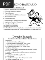 Presentacion de Derecho Bancario Nicaraguense