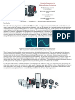 Portable Generators in Motion Picture Production