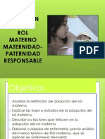 Adopcion Del Rol Materno