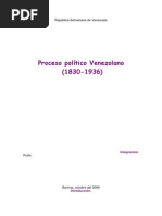 Proceso Politicos de Venezuela