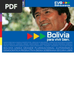 Programa Evo Bolivia Avanza 2010-2015