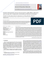 Sensitive Determination of Trace Mercury by UV-visible Diffuse Re Ectance Spectroscopy After Complexation and Membrane Filtration-Enrichment