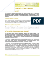 La Economia Como Ciencia PDF