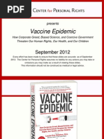 Vaccine Epidemic Slides