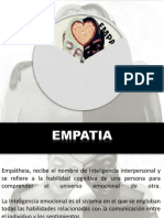 Empatía y Proxemia