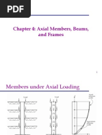 Chapter 4: Axial Members, Beams, and Frames