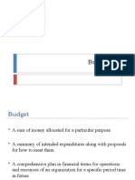 A Sum of Money Allocated For A Particular Purpose A Summary of