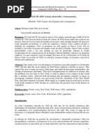 CRACK de 1929 Causas Desarrollo y Consecuencias Enrique López Fdez de Lascoiti