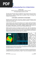 Specifying and Measuring Slope Error of Optical Surface