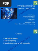 Introduction To Soft Computing: Sachin Lakra