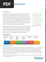 Brochure Guidewire ClaimCenter