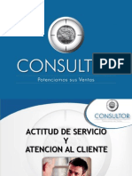 Actitud de Servicio y Atencion Al Cliente