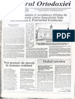 Vestitorul Ortodoxiei 189-1-15,10,1997, Pr. Prof. Dumitru Staniloae Despre Ecumenism CA Pan Erezie