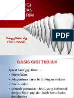 Basis Gigi Tiruan Dan Oklusal Rim