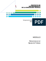 Modulo Relaciones en El Equipo de Trabajo