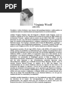 Virginia Woolf Biografía