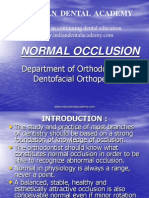 Normal Occlusion 1 / Orthodontic Courses by Indian Dental Academy