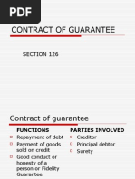 Contract of Guarantee