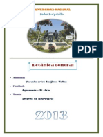 Informe de Botanica General